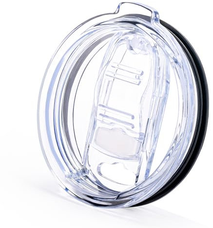 Prurex 20 oz Tumbler Replacement Lid for YETI Rambler,Atlin, SUNWILL Cup,Spill Proof Splash Resistant Lids Covers for 3.2 Cup Mouth