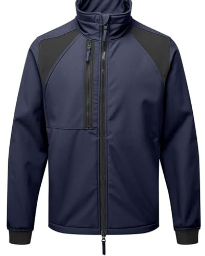 PORTWEST Veste Softshell WX2 (2 Couches) Marine Foncé M - Vêtements de travail