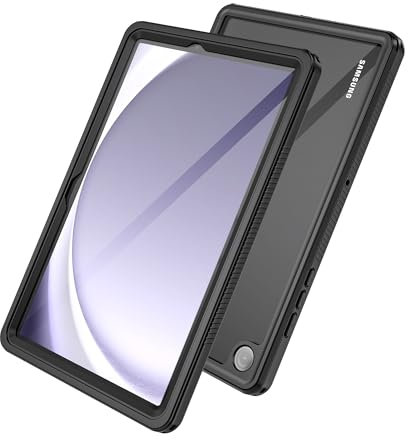 Étui étanche IP68 pour tablette Samsung A9 Plus avec porte-crayon, béquille pliable, résistant aux chocs, à la poussière, à la neige, coque étanche pour Galaxy Tab A9 + 11