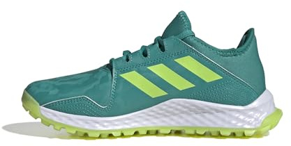 adidas Unisex Kinder Youngstar Hockey-Schuhe, Pure Teal/Lucid Lemon/Core Black