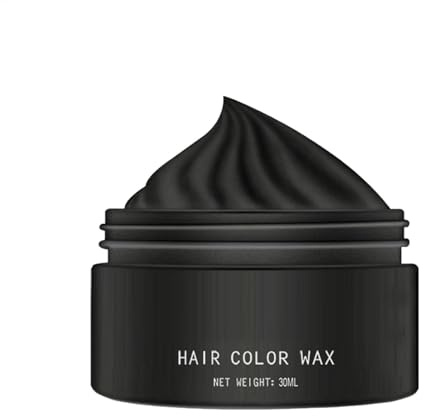 2 Stück Farbwachs, 30 ml, Haarwachs, bunt, sofort, temporäre Haarfarbe, temporäre Haarcreme, Haarfarbe, Haarwachs, Creme, für Männer