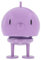 Hoptimist Bumble Wackelfigur & Glücksbringer, Skandinavische Deko Figuren für Wohnzimmer, Schreibtisch, Büro, Bürodeko & Lustige Kleine Geschenke, 7,4 x 8,5 x 10,5 cm, Medium, Lavender