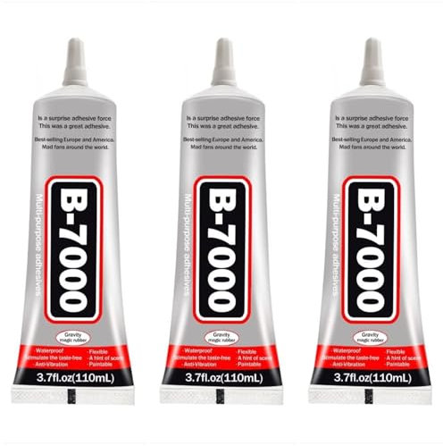 B7000 Multi-Purpose Super Glue, 110ml, Transparent Adhesive for Phone, Jewellery, Glass, Wood, Metal, Fabric (3)