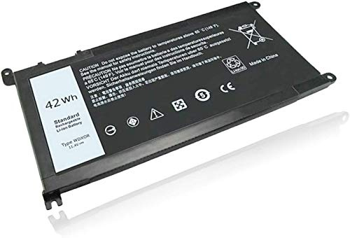 WDXOR Batterie d'ordinateur portable compatible avec Dell Inspiron 15 5567 5568 7560 5567 7579 7573 Inspiron 13 5368 5378 7368 7378 WDXOR FC92N 3CRH3 T2JX4 CYMGM Notebook Battery