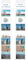 Foto Bilder Karten Halter Fototasche Fotowand Fotohalter Kartenhalter (2 x 8 Fotos Querformat 13x16,9)