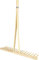 Brico-materiaux - Rateau bois / Rateau 12 dents bois