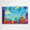 Kunstbruder Graffiti Sky is The Limit (div. Größen) - Kunst Druck auf Leinwand 40x60cm