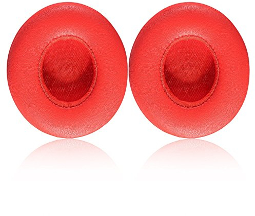 Namvo Ersatz-Ohrpolster für Beats Solo 2.0/3.0 Wireless On Ear Kopfh?rer - Rot