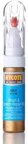 Hycote HYCXCTO100 Touch Up Brush Paint 12.5ml Gold Scratch Repair Remover