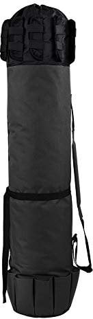 Dioche Fishing Rod Bag, Fishing Pole Reel Lures Storage Bag with Adjustable Shoulder Strap(Green)