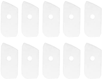 TOPINCN 10 Pezzi Filtro Aria in Cotone, Sostituire Il Numero 530150253 Filtro per Motosega Filtri per Motosega Filtri Aria Adatti per Husqvarna 128L 128CD 128LD 128LDX