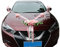 Décoration de Voiture pour Mariage,Fleurs Artificielles Rose Blanche Gaze Simulation décoration Fleur de mariée décoration de Voiture de Mariage Fournitures de Mariage décoration Banquet de Mariage