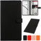 Srandme Porte-Carte Grise et d'assurance en Cuir avec Fermeture magnétique pour Documents, Cartes, papiers, permis de Conduire, Noir