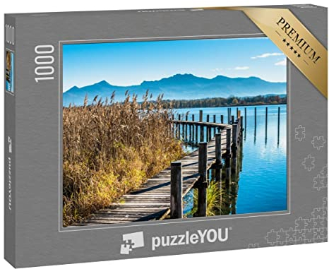 puzzleYOU: Puzzle 1000 Teile „Landschaft am Chiemsee - Bayern - Deutschland“