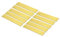 PATIKIL 10x2 Blank Engraving Name Plate, 10 Pack Personalized Custom Office Desk Name Plates for DIY Laser Printing, Golden
