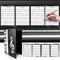 Molbory Classeur de partitions à 6 pages - Pliable - Classeur de musique - Format A4 - Format A4 - Classeur de fichiers de musique - En plastique - Pour musiciens, groupe
