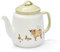 Cooksmart British Designed Ceramic Tea Pot | Large Teapot for Serving Hot Drinks | Tea Pots for All Family Sizes - Buttercup Farm