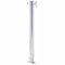 vidaXL Colonne à Eau de Jardin 80 cm Acier Inoxydable Rond, Robinet de Jardin, Robinet sur Pied, Colonne de Robinet de Jardin, Colonne d'eau de Jardin