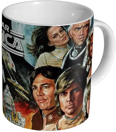 Battlestar Galactica 70er Jahre – Keramik 325 ml Tee-/Kaffeetasse