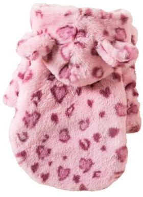 Winter Dog Dress Dog Winter Coat for Small Dogs Girl Dog Hoodie Dresses for Chihuahua Yorkie Teacup Pet Coat Dog Christmas Outfit