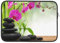 Orchid Stones Gedruckt Laptop Sleeve Tasche 15 Zoll Wasserdicht Langlebig Laptop Fall Computer Tragetasche Notebook Tragetasche