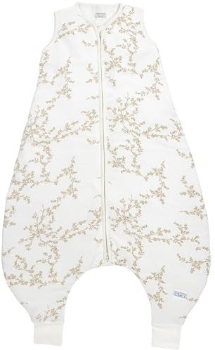 Meyco Baby Schlafoverall jumper ungefüttert - Branches Sand - 80cm - Oeko-Tex Standard 100