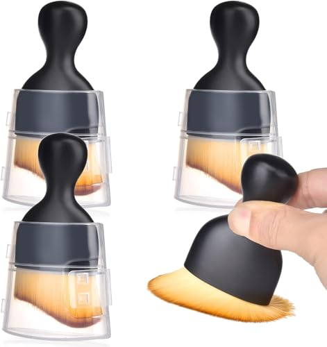 UOPMQGB 4 Pinceau Detailing Auto,Brosse Douce de Nettoyage d'intérieur de Voiture,Brush pour La Voiture Moto Roues de Nettoyage,Moteur Tableau de Bord Bouches Daération Intérieur (4pcs)