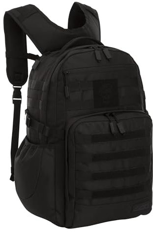 SOG Unisex's Ninja Tactical Daypack Backpack Day Pack, Black 32l, Expanded