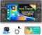 Inefala 4G+64G Autoradio Android 15, 7 Touchscreen Stereo per Ford Transit Fiesta Focus Galaxy Mondeo Fusion Kuga Radio 2 Din con Wireless CarPlay e Android Auto WiFi BT RDS FM SWC MIC Retrocamera