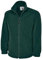 Classic Full Zip Fleece Jacket (Color - Bottle Green, Size - 4XL)