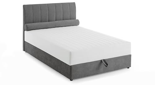 Stauraum- Boxbett Alicia mit Kissenrolle