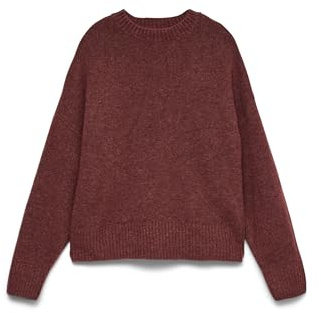 VERO Moda Damen Vmboom Ls O-Neck Pullover Ga Noos Vmboom Ls O-Neck Pullover Ga Noos (1er Pack)