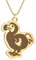XIPIEIO Kette Hundemarke Unisex HalsketteExtinct Dodo Vogel Gummi Tier Anhänger Halskette für Männer und Frauen Schmuck Party Geschenke