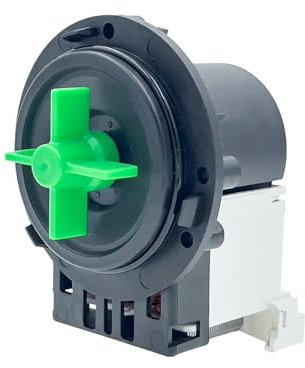 Zhyepou Motore della Pompa di Scarico, Compatibile con LG BPX2-7 BPX2-8 5859EN1004B - Pompa dell'Acqua di Ricambio AC220-240V 30W 3000RPM for Sistema di Scarico della Lavatrice