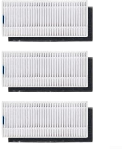 Filter Ersatz für ZACO A10 Pro Saugroboter A 3er Set für Dauereinsatz