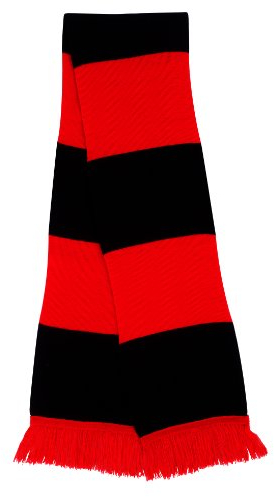Result R146x Supporters Schal Einheitsgröße rot/schwarz
