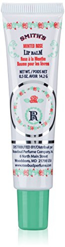 Rosebud Perfume Co. - Minted Rose Lip Balm Tube - .5 oz