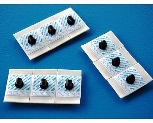 Einmal-Elektrode Typ 454 röntgen-negativ 45 x 25 mm Klebeelektrode QuickSpot 30 Stück Schaumstoff eckig
