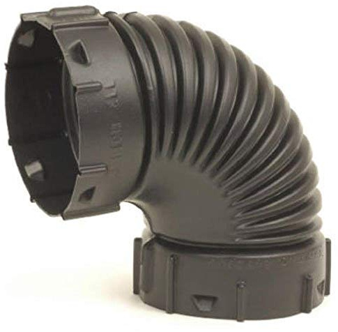 Mutual Industries 42-90-3 Single Wall 90 Degree Elbow, 3