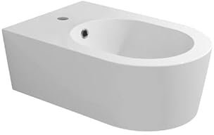 Bidet Suspendu Mono Trou,Flaminia, Link Art.5051/b, Blanc Mat.