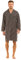 Haigman Brushed 100% Cotton Nightshirt 7394 Navy/Beige Check Medium