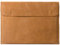 HOLZRICHTER Berlin Laptop 15“ Sleeve - Premium Hülle aus Leder – Ledertasche für Notebook Apple MacBook 15 Air Retina – Camel-braun