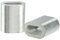 sourcing map 50 Stück 1mm (0.039) Kabel Drahtseil Aluminium Ärmel Fitting Crimpen Schlaufe DE de