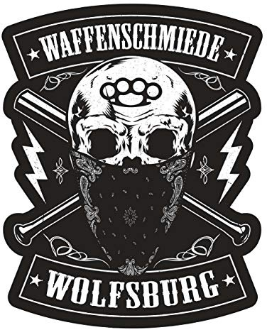 Spaß Kostet Aufkleber Waffenschmiede Wolfsburg (Wetterfest)