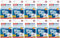 teas 59401 Doppelseitige Klebepads TACK, große Packung mit 200 Pads (10, 1 Pack)