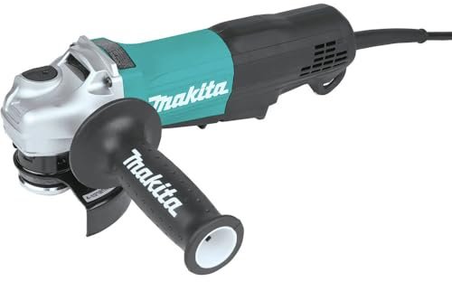 Makita GA4553R 4-1/2 Paddle Switch Angle Grinder, with Non-Removable Guard