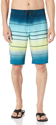 Billabong Herren Standard All Day Pro Boardshorts, 4-Wege-Stretch, 50,8 cm Außennaht, Mitternacht/Ausflug, einfarbig (Midnight//Getaway Solids), 176