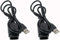 Link-e : 2 X Cable Adaptateur Convertisseur USB Compatible avec Manette de Jeu Originale sur Console Xbox 1er Modèle