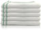 LivinEase Geschirrtücher für Küche - Geschirrtücher - Geschirrtücher Set- Saugfähige T Handtücher (Weiß Grün, 50x70 cm (Pack of 5))