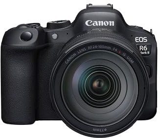 Canon EOS R6 Mark II Full Frame Mirrorless Camera & RF 24-105mm F4L IS USM | 24.2-megapixels, up to 40fps continuous shooting, 4K 60p, up to 8-stops IS and Dual Pixel CMOS Auto Focus II